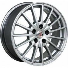 Alcasta M60 7x17 5*110 ET42 DIA63.3 Silver Литой