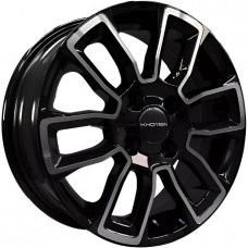 Khomen KHW 1406 5.5x14 4*100 ET38 DIA67.1 Black-FP Литой