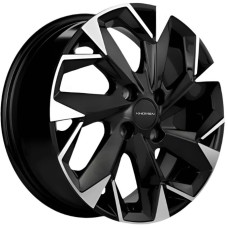 Khomen KHW 1508 6x15 4*100 ET39 DIA56.6 Black-FP Литой