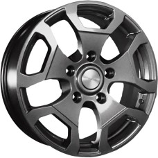 Khomen KHW 1725 6.5x17 5*139.7 ET40 DIA98.5 Gray Литой