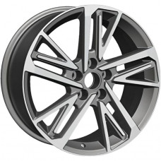 Khomen KHW 1815 8x18 5*114.3 ET51 DIA67.1 Gray-FP Литой