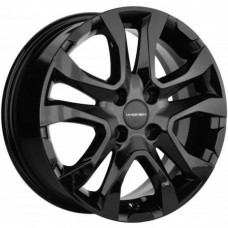 Khomen KHW 1503 6x15 4*100 ET50 DIA60.1 Black Литой