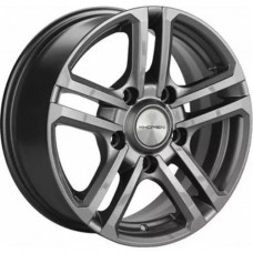 Khomen KHW 1602 6.5x16 5*139.7 ET35 DIA98.5 Gray Литой