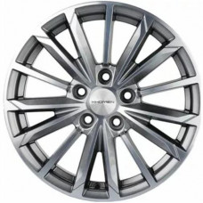 Khomen KHW 1611 6.5x16 5*114.3 ET45 DIA67.1 G-Silver-FP Литой