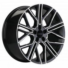Khomen KHW 2101 9.5x21 5*112 ET36 DIA66.6 Black-FP Matt Литой