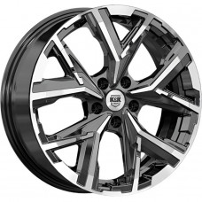 K&K Айона 6.5x18 5*114.3 ET40 DIA66.6 Алмаз черный Литой