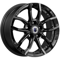 K&K Фрост 6.5x15 5*110 ET35 DIA65.1 Черный Литой