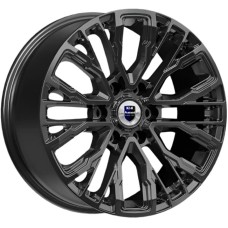 K&K Кортес 8.5x19 6*139.7 ET25 DIA106.1 Черный Литой