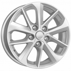 K&K КС658 6.5x16 5*114.3 ET45 DIA60.1 Сильвер Литой