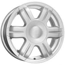 K&K КС670 6x15 4*100 ET48 DIA54.1 Сильвер Литой