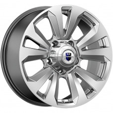 K&K Ла-Пас 8x18 5*139.7 ET30 DIA108.6 Дарк платинум Литой