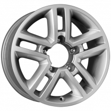 K&K Медео 6.5x16 5*139.7 ET40 DIA98.5 Сильвер Литой
