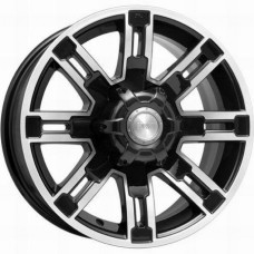 K&K Полюс 7.5x16 6*139.7 ET30 DIA67.1 Алмаз черный Литой