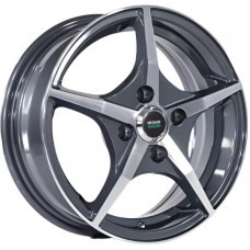 Megami MGM-19FF 6x15 4*100 ET37 DIA60.1 GMF Литой