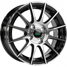 Megami MGM-35 6x15 4*100 ET36 DIA60.1 BKF Литой