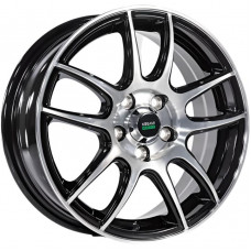 Megami MGM-36 6x15 5*100 ET50 DIA60.1 BKF Литой