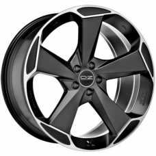 OZ Aspen HLT 9x20 5*112 ET30 DIA66.6 Matt Black + Diamond Cut Литой