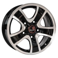 Remain R170 6x16 5*112 ET48 DIA57.1 Алмаз черный Литой