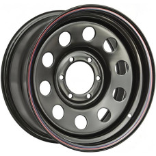 Off Road Wheels Nissan Navara 8x17 6*114.3 ET0 DIA66.1 Black Штампованный