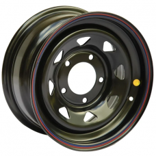 Off Road Wheels Nissan/Toyota 10x16 6*139.7 ET-10 DIA110.1 Black Штампованный