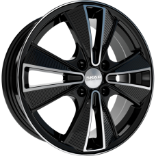 Скад Эко 6x16 4*100 ET45 DIA67.1 Алмаз Литой