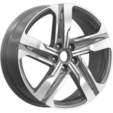 Скад KP004 7.5x19 5*114.3 ET50 DIA67.1 Diamond gloss graphite Литой