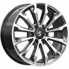 Скад KP006 8.5x20 6*139.7 ET33 DIA75.1 Алмаз черный Литой