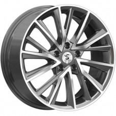 Скад KP010 7.5x18 5*108 ET36 DIA65.1 Алмаз графит Литой