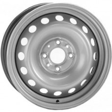 Trebl 53А43С 5.5x14 4*100 ET43 DIA60.1 Silver Штампованный