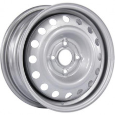 Trebl 53A45R 5.5x14 4*100 ET45 DIA54.1 Silver Штампованный