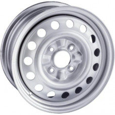 Trebl 6565 P 5.5x14 4*100 ET45 DIA56.6 Silver Штампованный