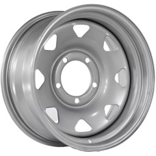 Trebl Off-road 02 7x16 6*139.7 ET10 DIA110.1 Silver Штампованный