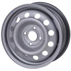 ТЗСК Daewoo Nexia 5.5x14 4*100 ET49 DIA56.6 Silver Штампованный