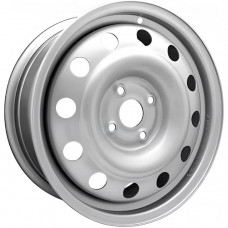 ТЗСК Huyndai Solaris/Kia Rio 6x15 4*100 ET48 DIA54.1 Silver Штампованный