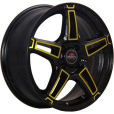 Yokatta MODEL-35 6.5x16 5*114.3 ET45 DIA60.1 BKY Литой