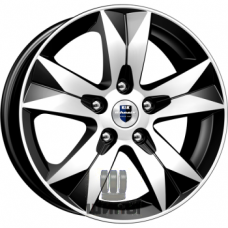 K&K Crossline 6.5x16 5*114.3 ET50 DIA67.1 Алмаз черный Литой