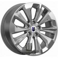 K&K Авиор 7x17 5*114.3 ET40 DIA66.1 Дарк платинум Литой
