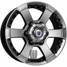 K&K M56 7x16 6*139.7 ET38 DIA108.1 Дарк платинум Литой