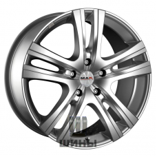 MAK Aria 6.5x16 5*114.3 ET40 DIA76.1 Silver Литой